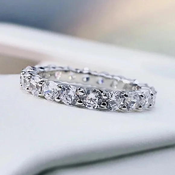 Sterling Silver Eternity Ring